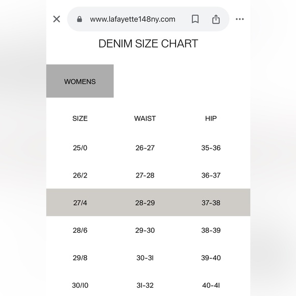 LAFAYETTE 148 Metallic Silver Print High Rise Straight Leg Jeans - Picture 5 of 7